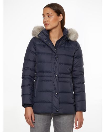 Tyra Faux Fur Hooded Down-Filled Jacket
