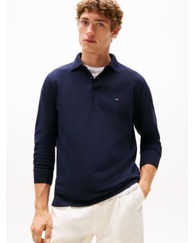 1985 Regular Fit Pique Long Sleeve Polo Shirt
