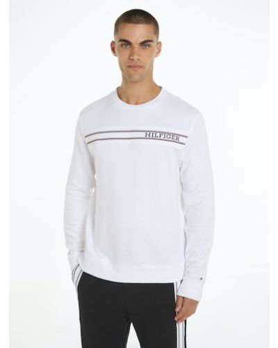Hilfiger Monotype Stripe Lounge Sweatshirt