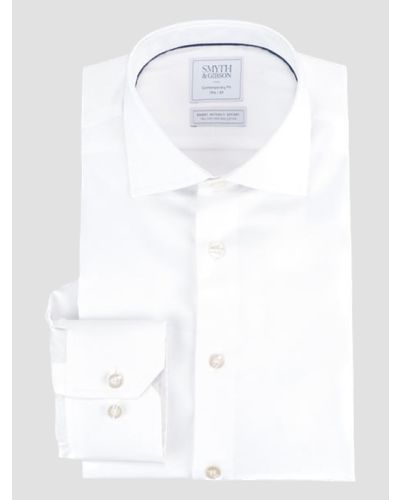 Non Iron Plain Twill Contemporary Fit Shirt
