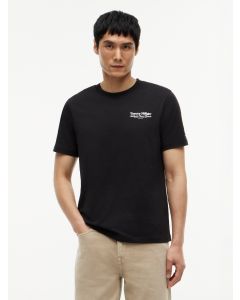 Back Graphic Jersey Crew Neck T-Shirt
