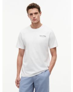 Back Graphic Jersey Crew Neck T-Shirt