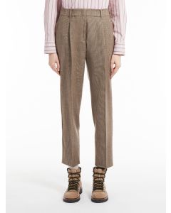 Bussola Wool Flannel Trousers 