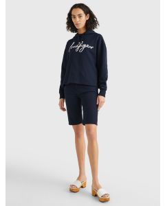 Tommy Hilfiger Relaxed Fit Script Logo Hoody
