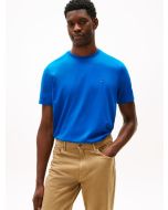 Flag Embroidery Crew Neck T-Shirt